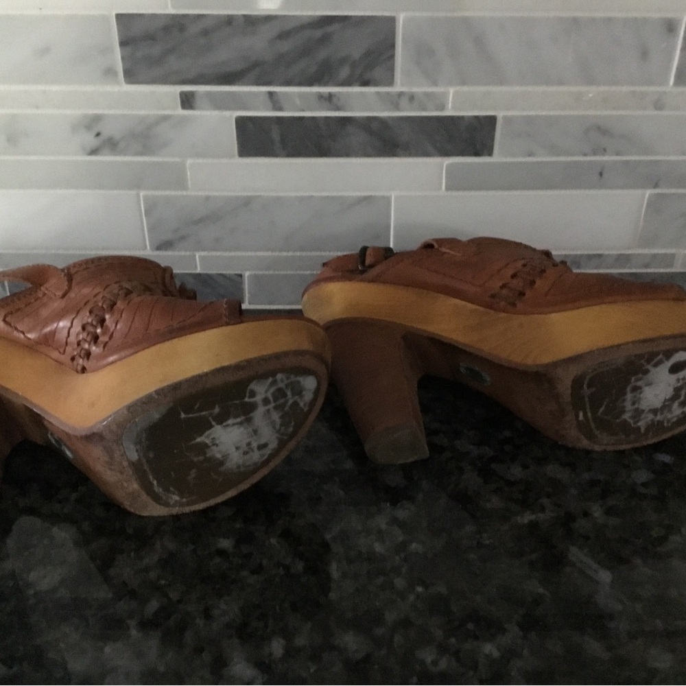 FRYE Platform Sandals 7.5 - Picture 6 of 12